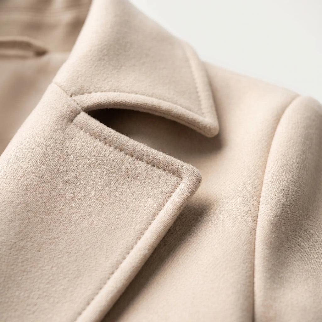 Silhovia  - Long Double-Breasted Women's Trench Coat Layering Over Daily Outfits