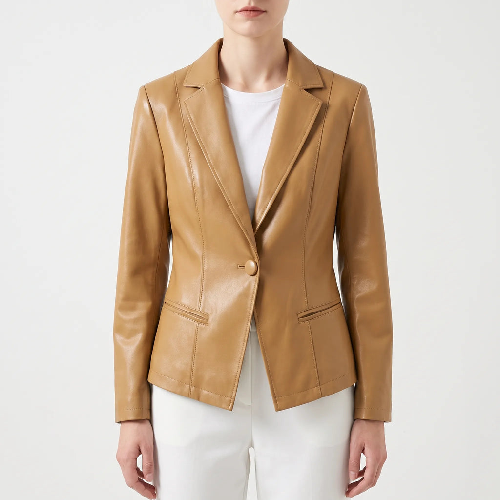 Structa  - Single-Button Tailored Blazer Office Styling