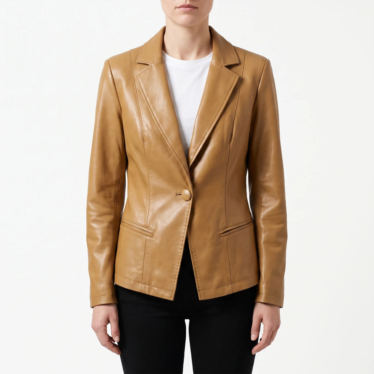 Structa  - Single-Button Tailored Blazer Office Styling