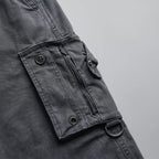 Men's relaxed cargo trousers with multiple utility pockets
