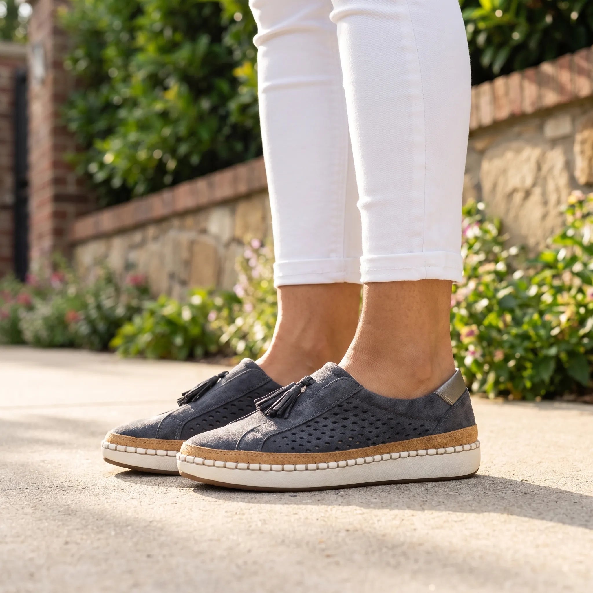 Tassloa  - Slip-On Tassel Loafers Casual Daily Wear
