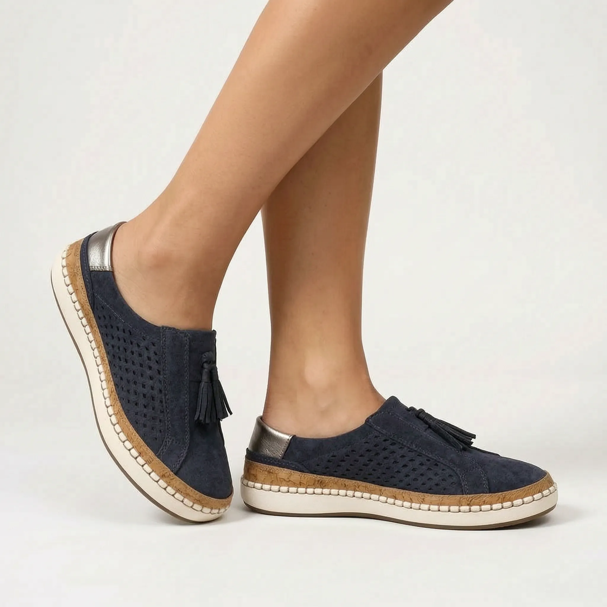 Tassloa  - Slip-On Tassel Loafers Casual Daily Wear