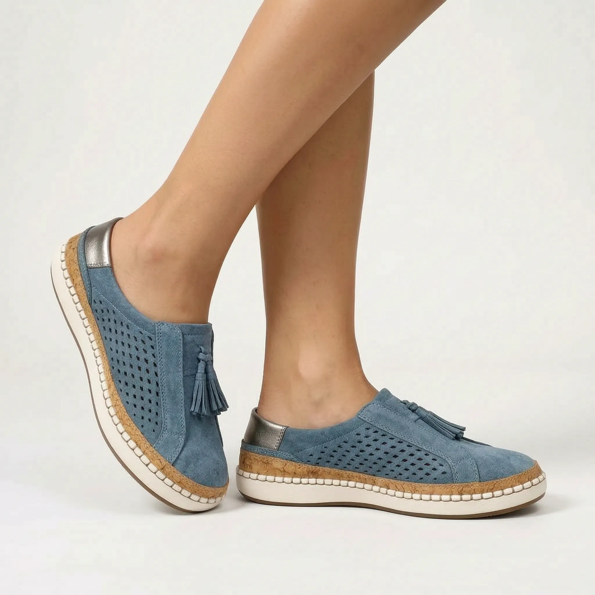 Tassloa  - Slip-On Tassel Loafers Casual Daily Wear