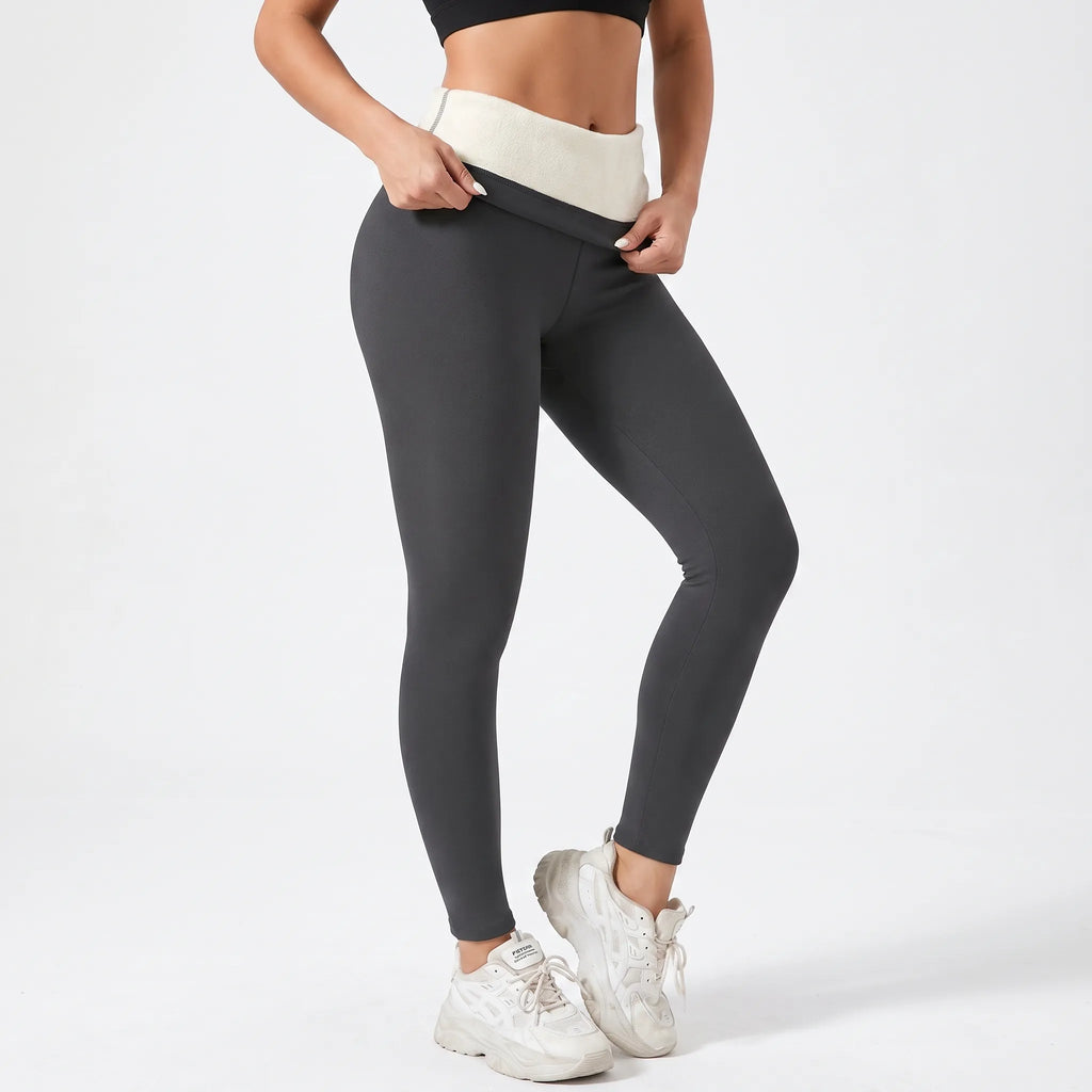 ThermaFit  - Leggings Invernali Foderati Corsa All'aperto