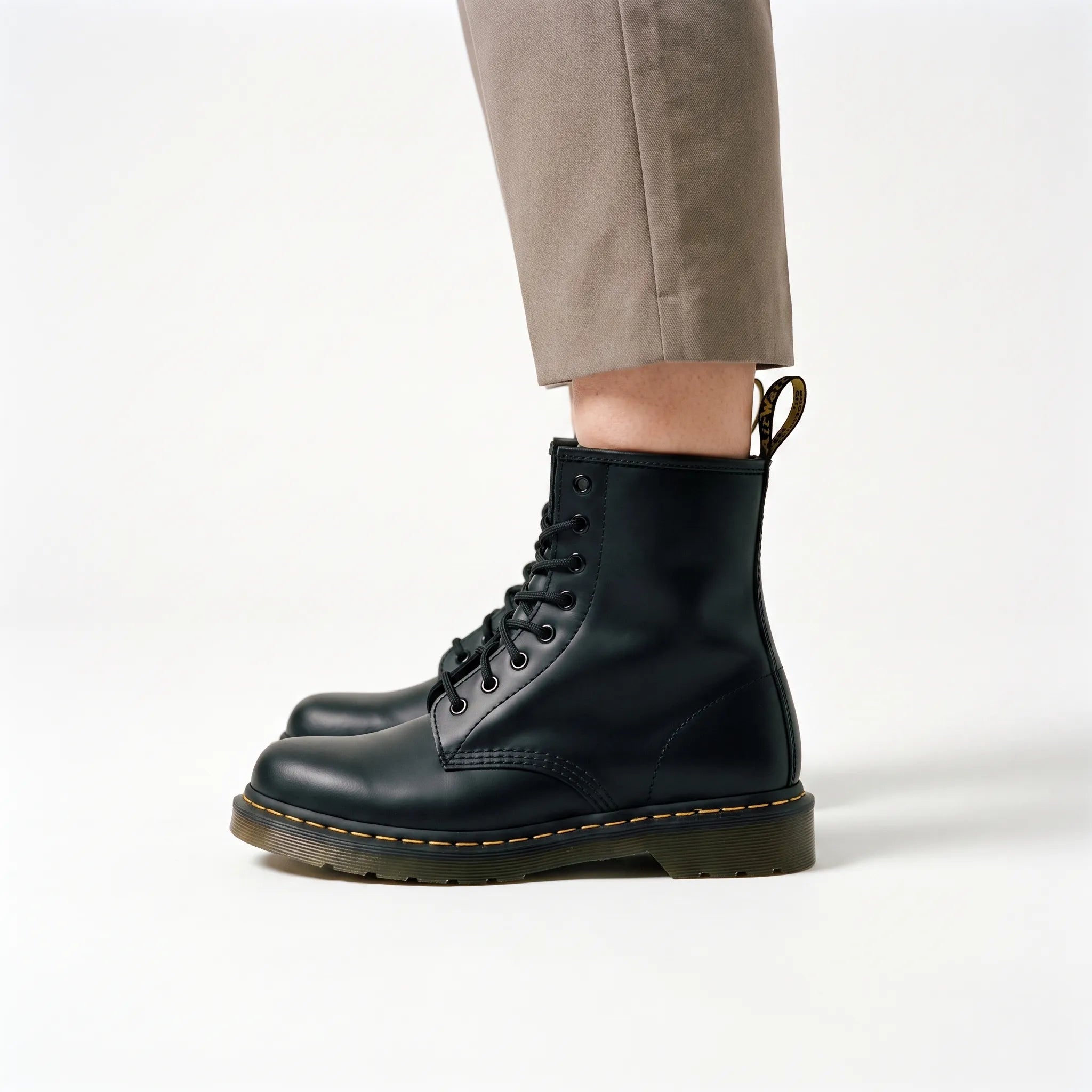 Treadline  - 8-Eye Lace-Up Combat Boots City Walking