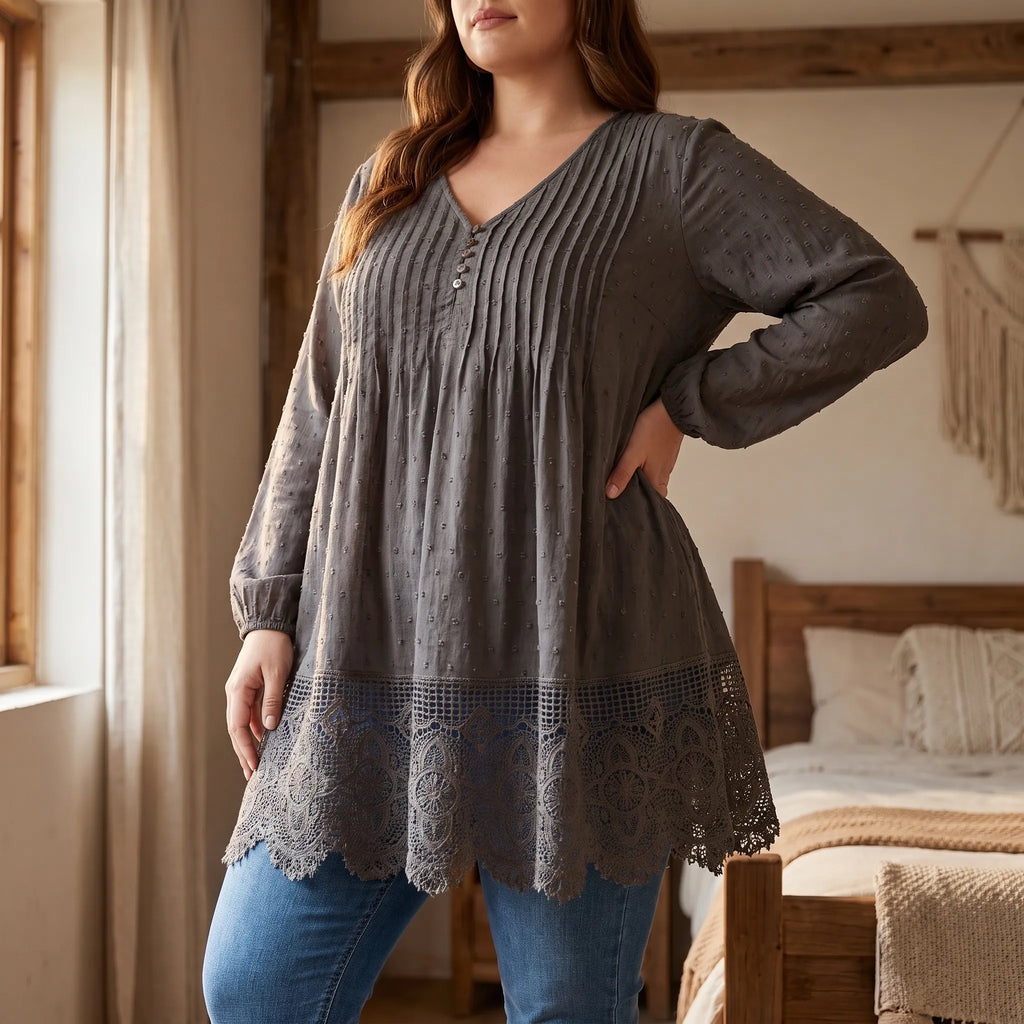 Tuniqa  - Women's Tunic Style Top Pairing With Leggings