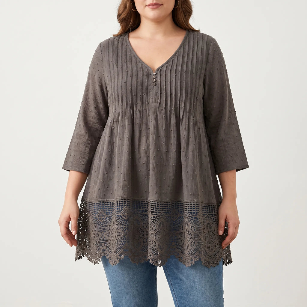 Tuniqa  - Women's Tunic Style Top Pairing With Leggings