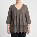 Tuniqa  - Women's Tunic Style Top Pairing With Leggings