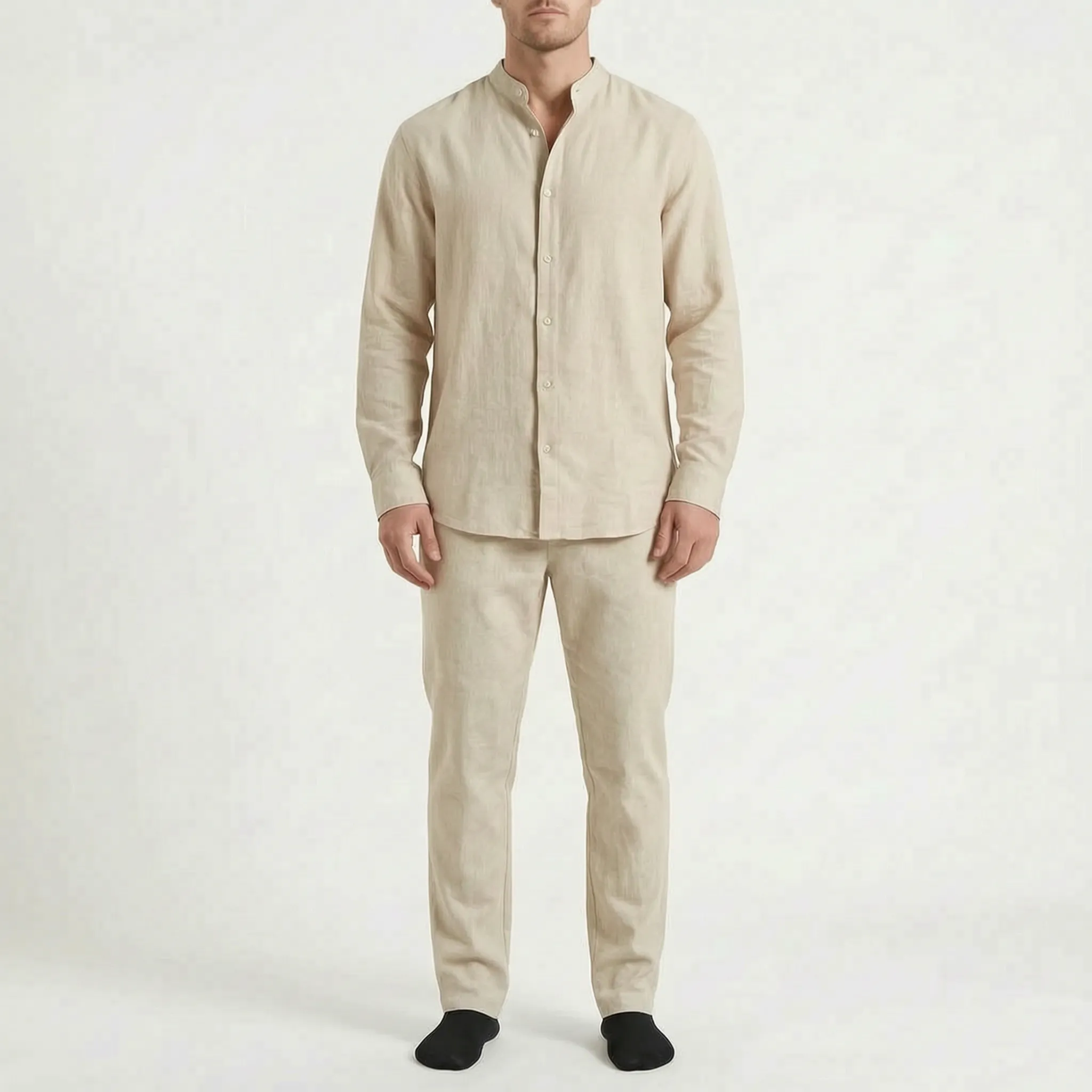 Vaelis  - Breathable Coordinated Trouser Set Summer Evening Wear
