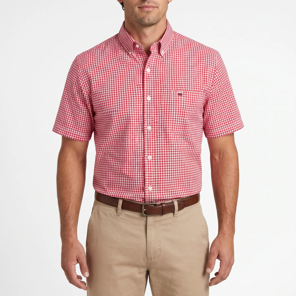VantageShirt  - Short Sleeve Shirt For Man Smart-Casual Events