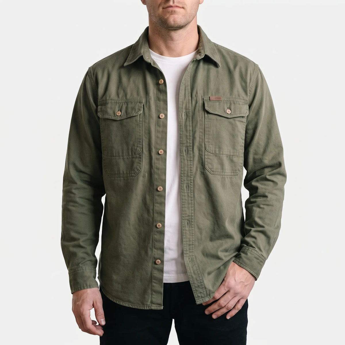 Veldorn  - Heavyweight Utility Mens Overshirt Transitional Weather Dressing