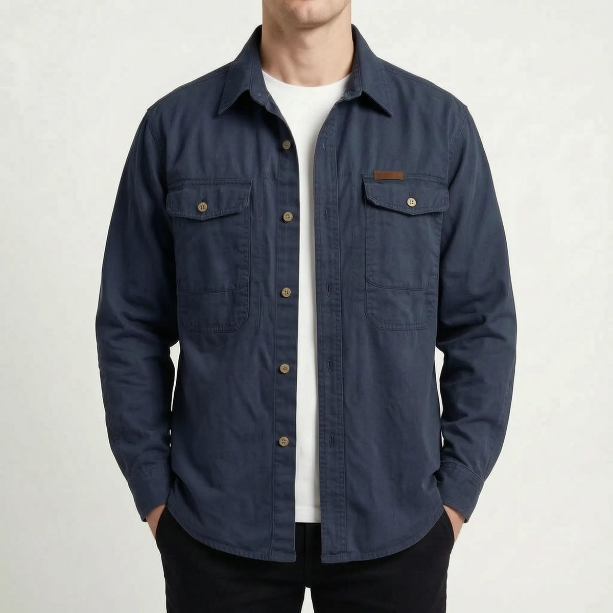 Veldorn  - Heavyweight Utility Mens Overshirt Transitional Weather Dressing