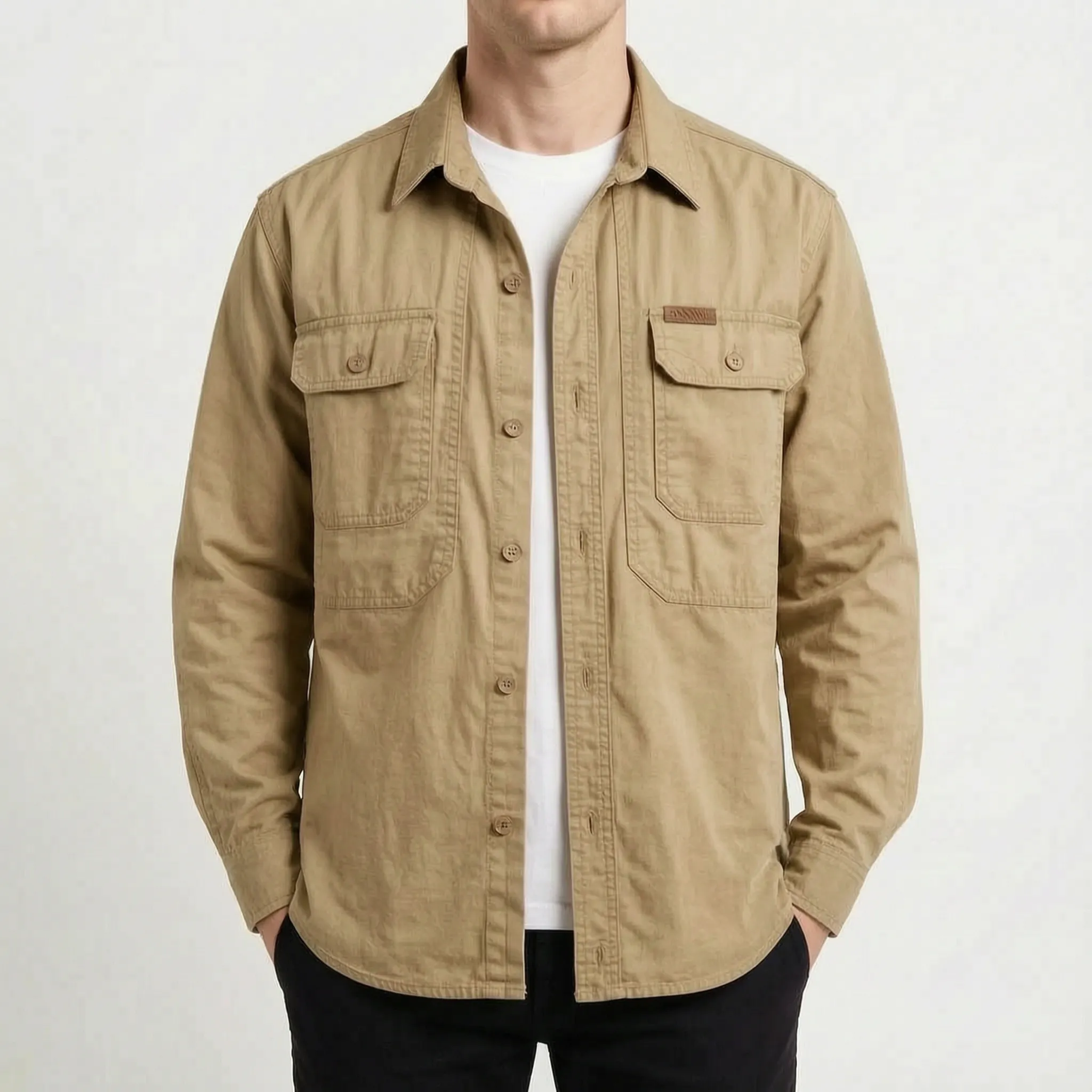 Veldorn  - Heavyweight Utility Mens Overshirt Transitional Weather Dressing