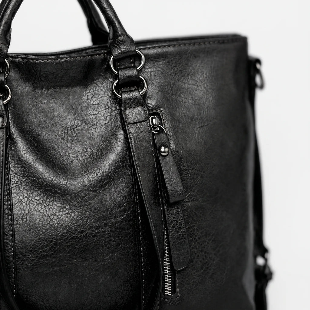 Vellano  - Large Textured Women's Shoulder Handbag Daily Commuting