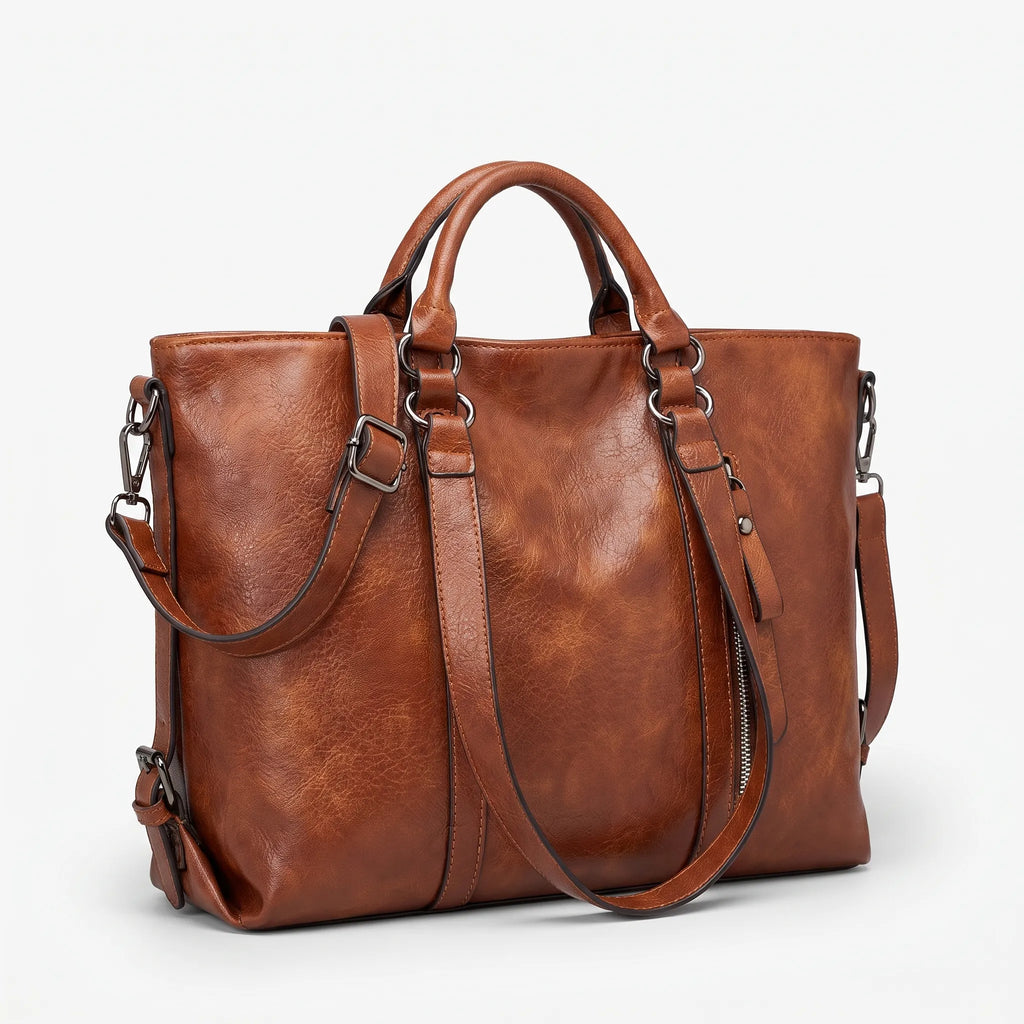 Vellano  - Large Textured Women's Shoulder Handbag Daily Commuting