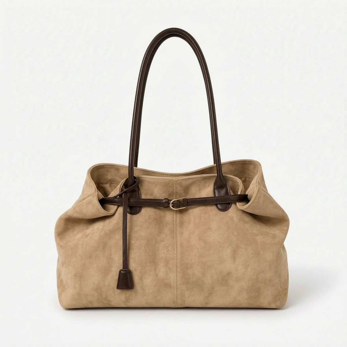 Vellara  - Textured Shoulder Tote Bag Carrying Daily Essentials