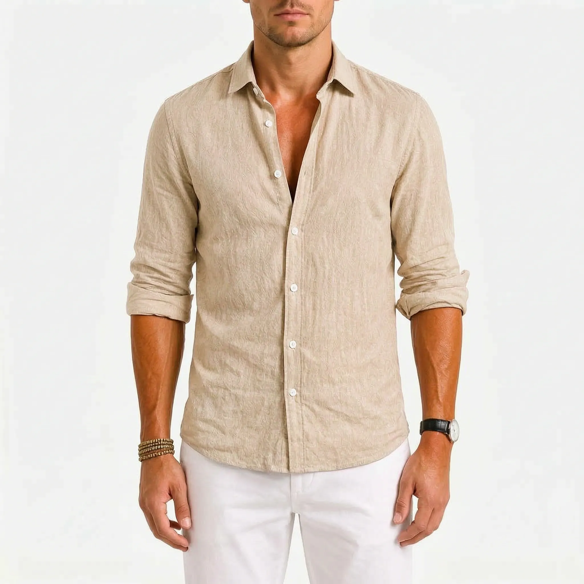 VentoShirt  - Long Sleeve Men's Shirt Smart-Casual Settings