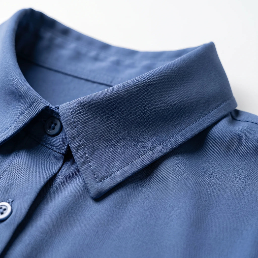 Verdosa  - Button-Front Collared Blouse Office Wear
