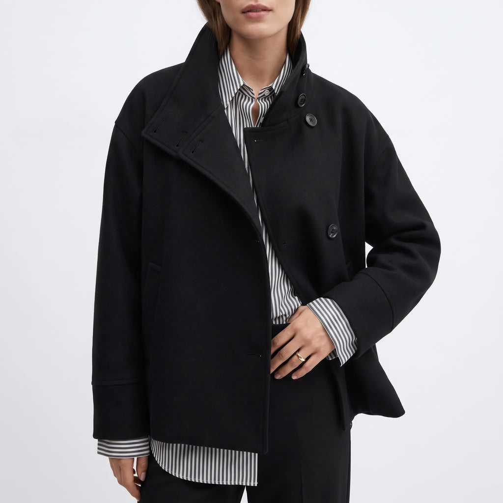 VestaCoat  - Relaxed Fit Short Coat City Commutes