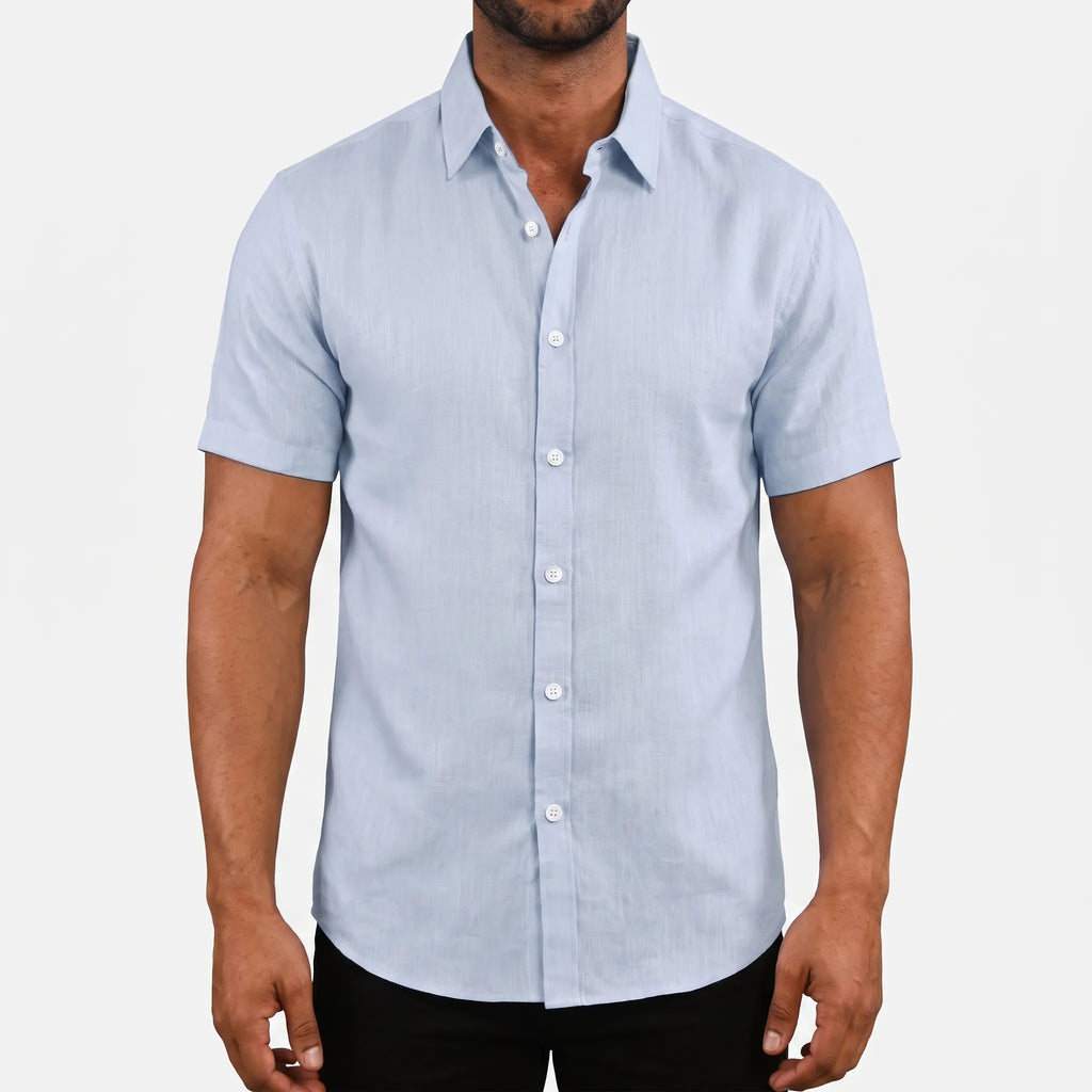 Vestiq  - Short Sleeve Shirt For Man Warm-Weather Days