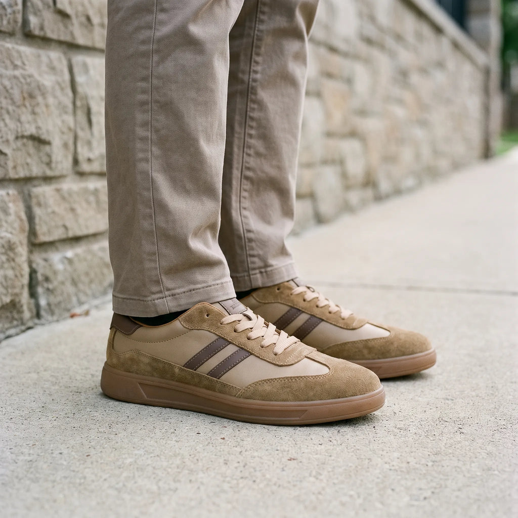 Vintrax  - Men's Retro Style Low-Top Trainers Daily Commutes