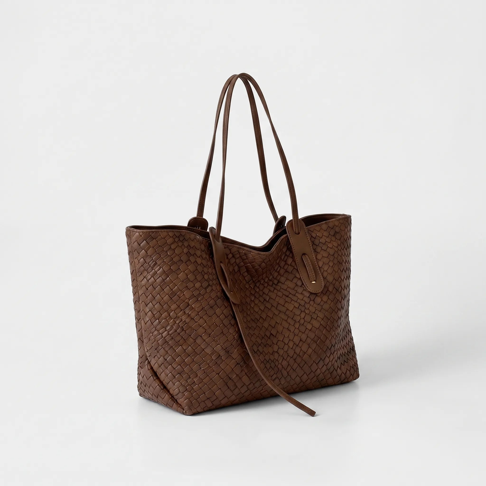 Vittora  - Woven Texture Tote Bag Daily Commuting