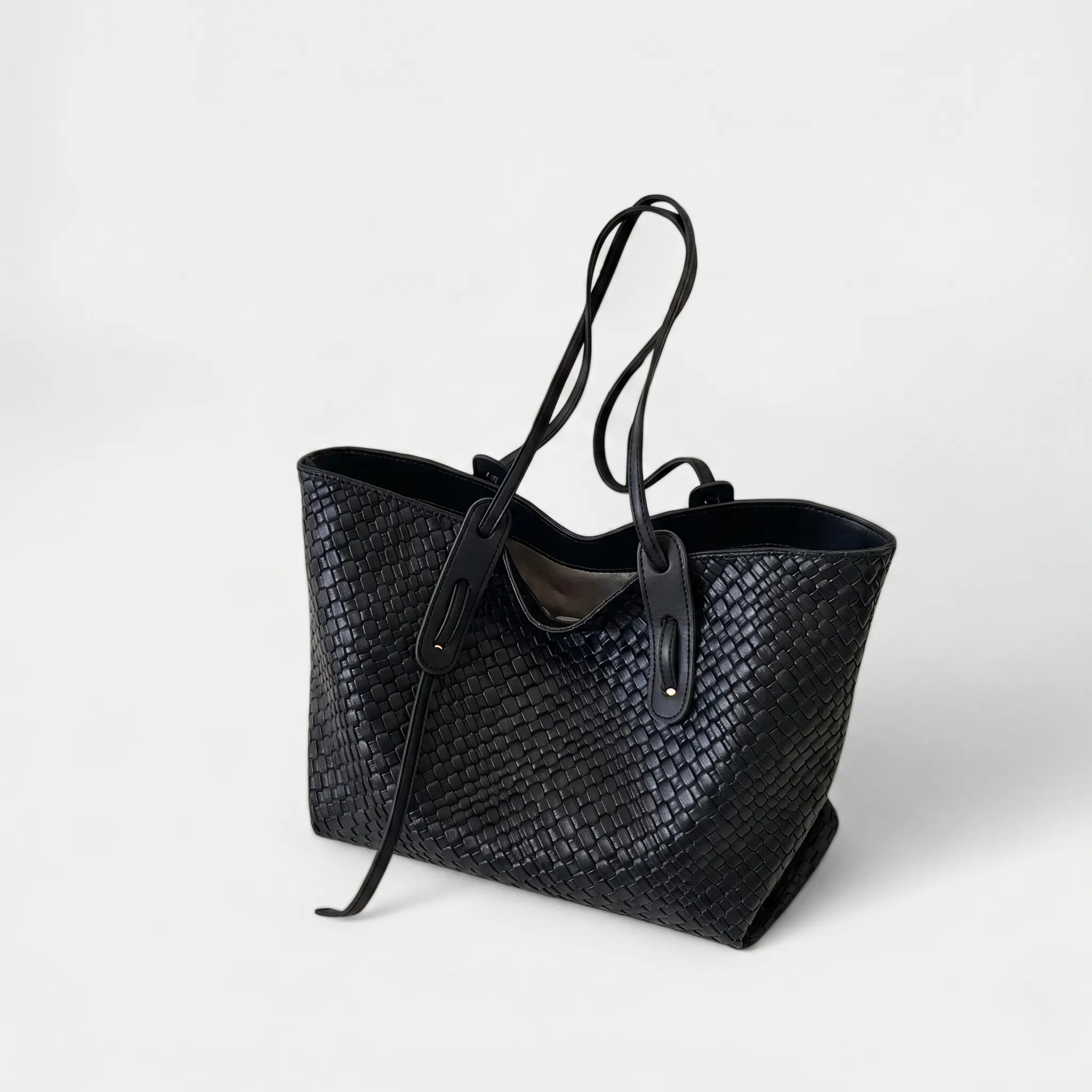Vittora  - Woven Texture Tote Bag Daily Commuting