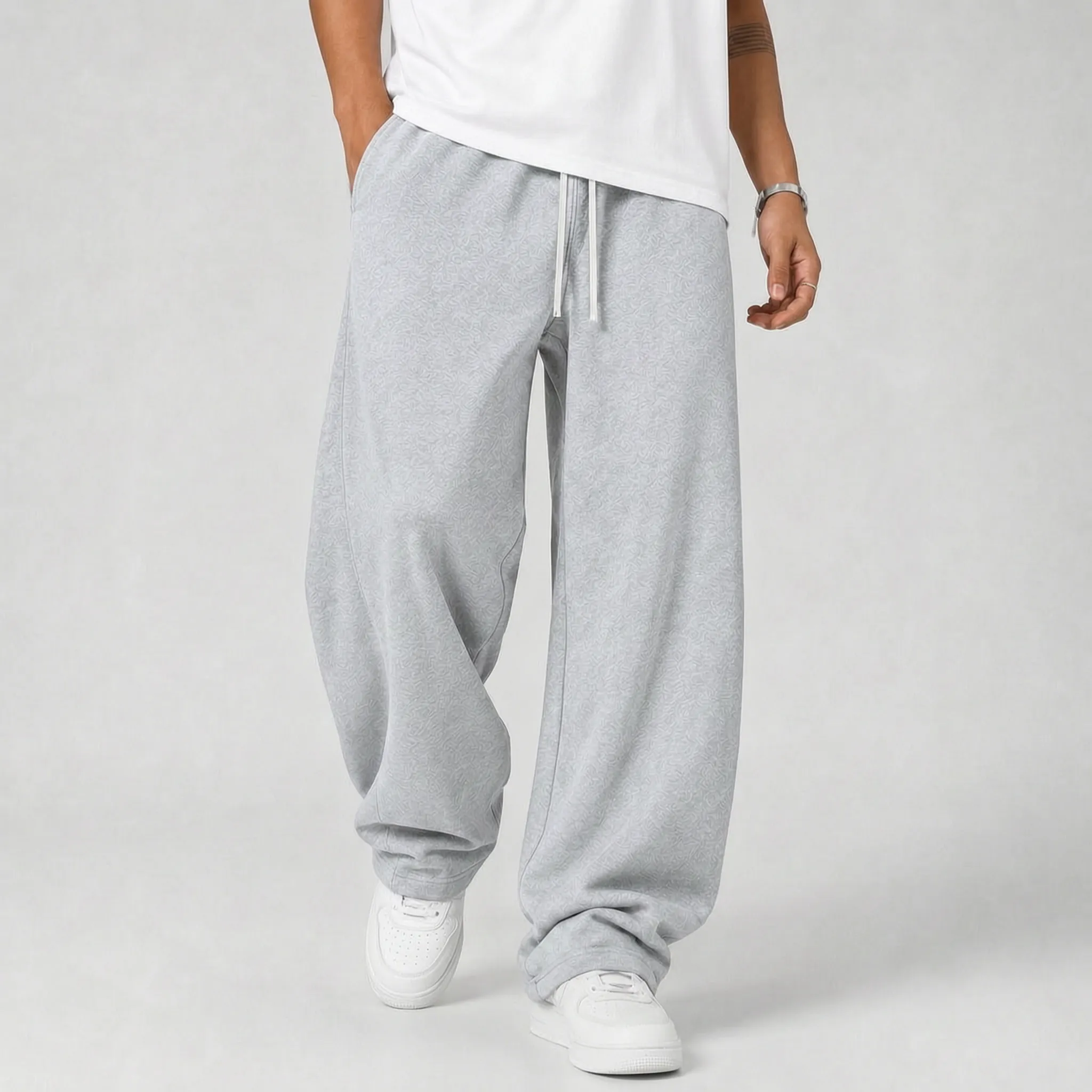 Voluma  - Men's Wide Leg Joggers Casual Weekend Wear