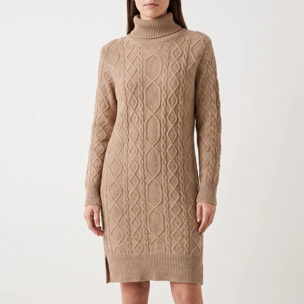 Wintura  - Ladies Jumper Dress Cool Weather Styling