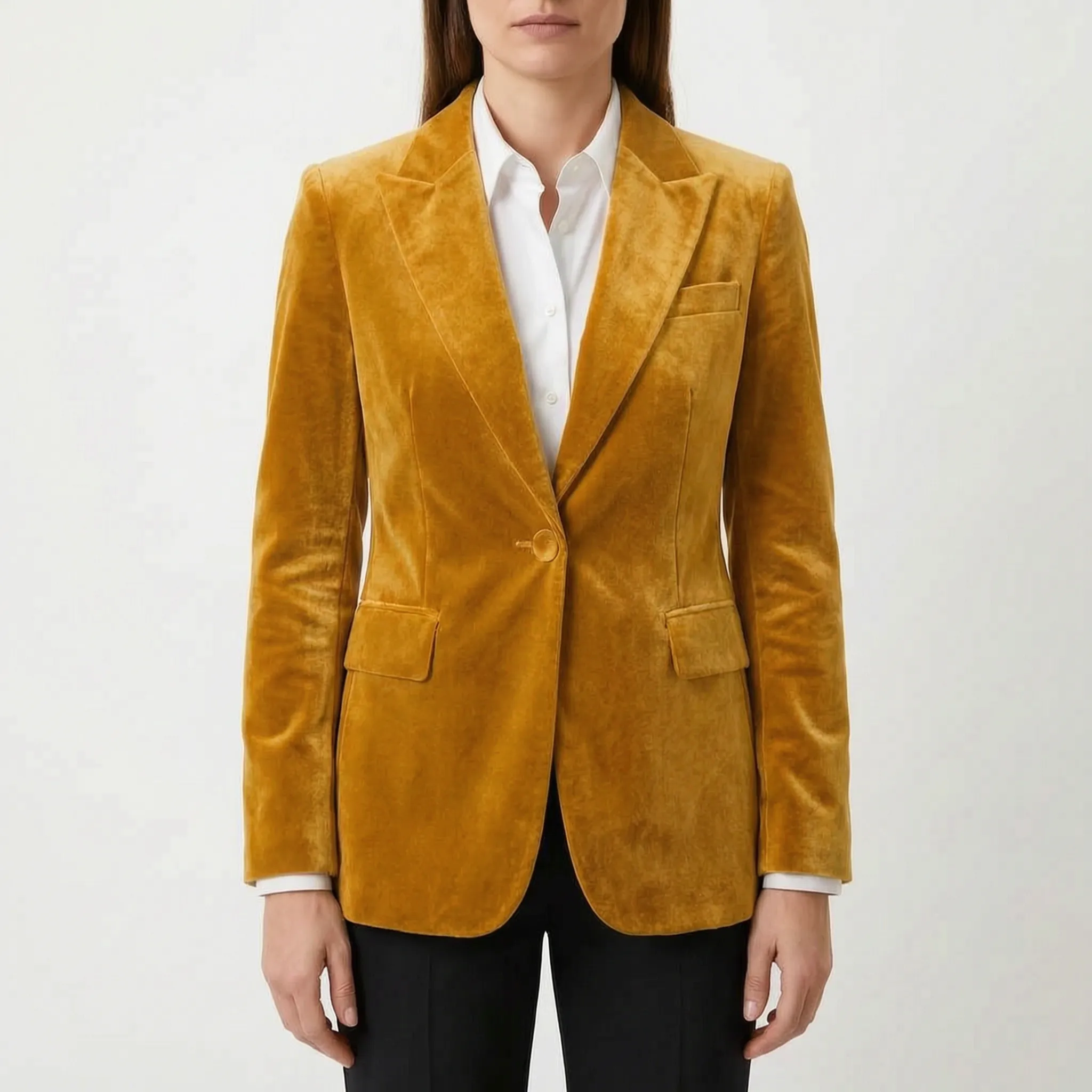 Zelinta  - Fitted Ladies Blazer Evening Outings