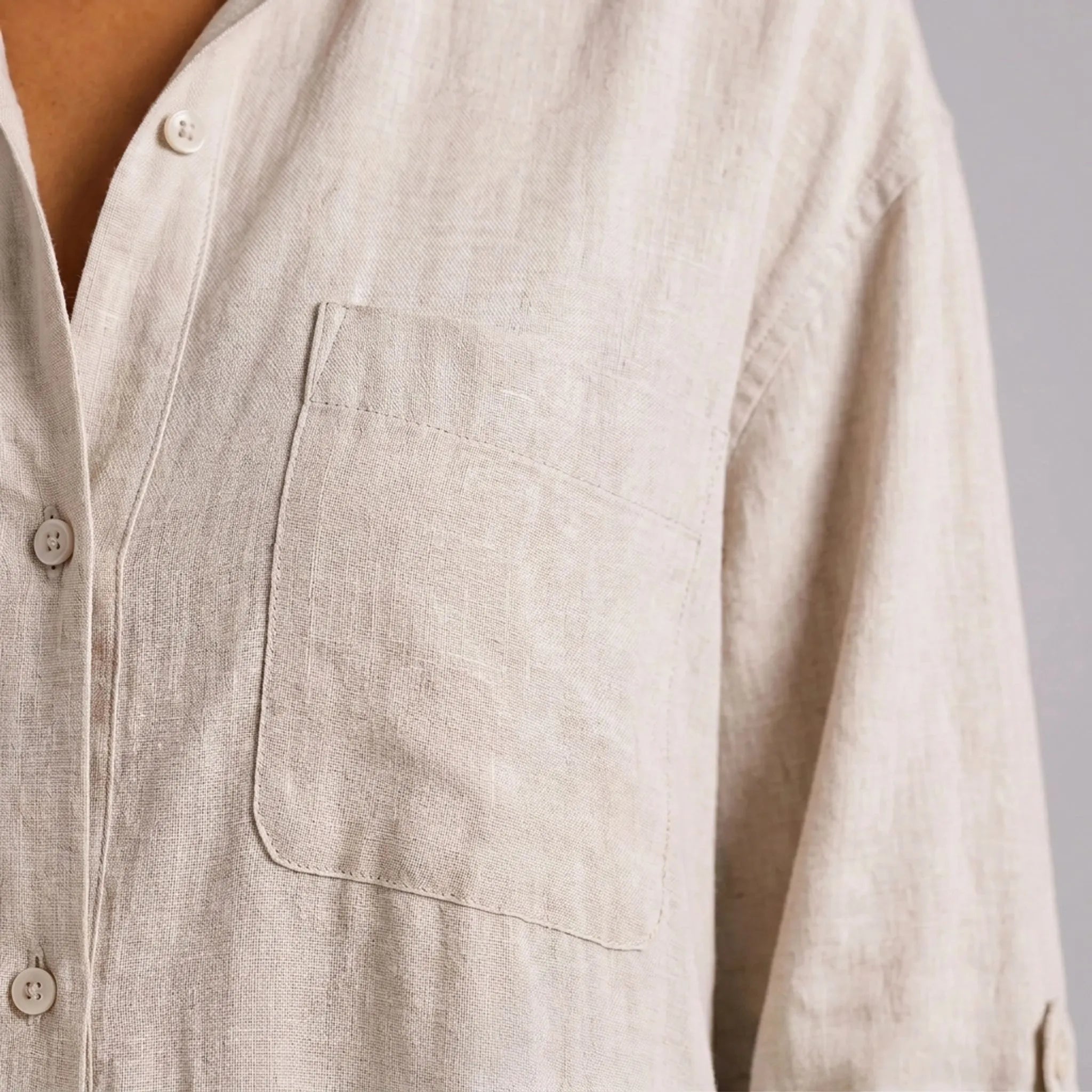 Zephra  - Long Breathable Maxi Shirt Dress Casual Daytime Wear