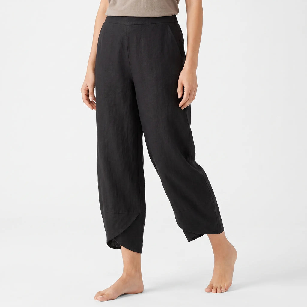Zephya  - Wide Leg Cropped Trousers Warm Weather Outings