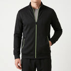 ZipLine  - Men's Full Zip Sweater Jacket Cool Weather Layering