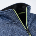 ZipLine  - Men's Full Zip Sweater Jacket Cool Weather Layering