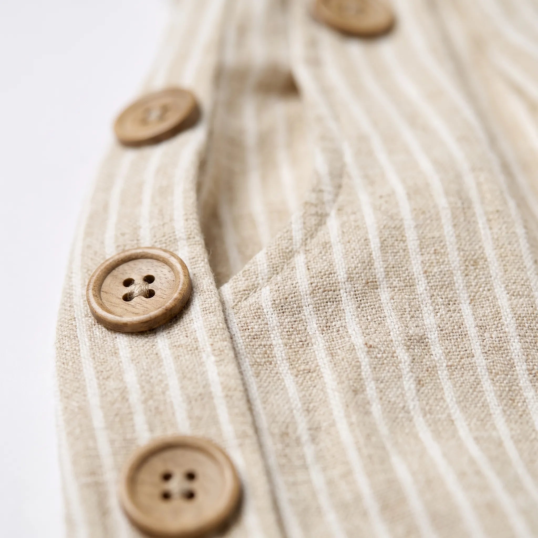 Zomara  - Short Sleeve Striped Midi Dress Summer Holidays
