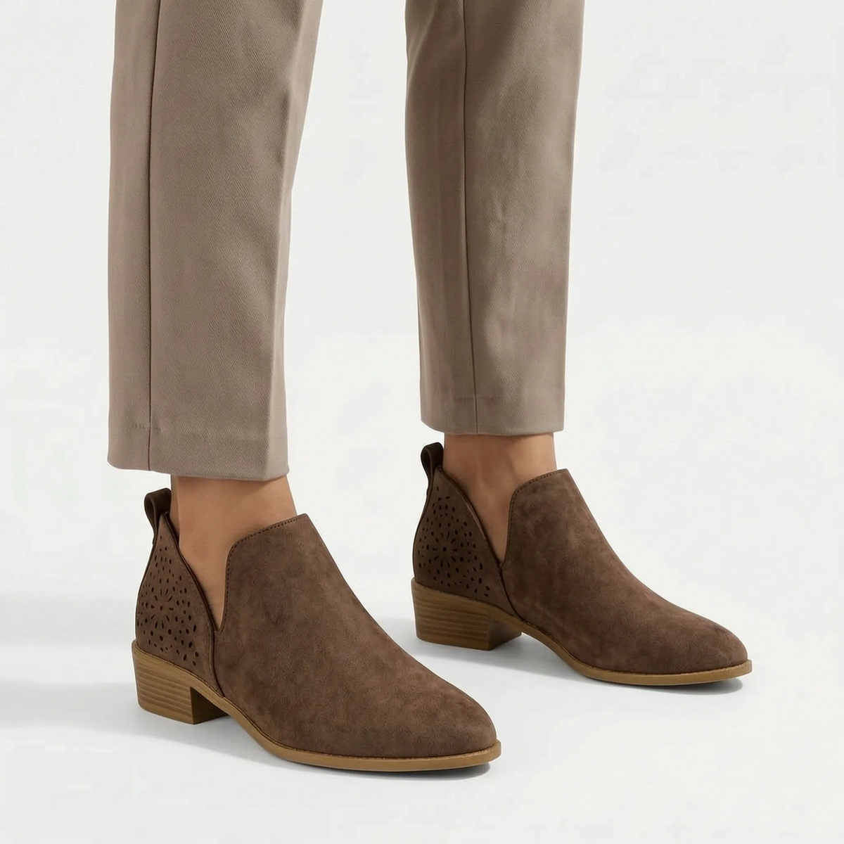 Zyneth  - Women's Heeled Ankle Boots Daily Casual Wear