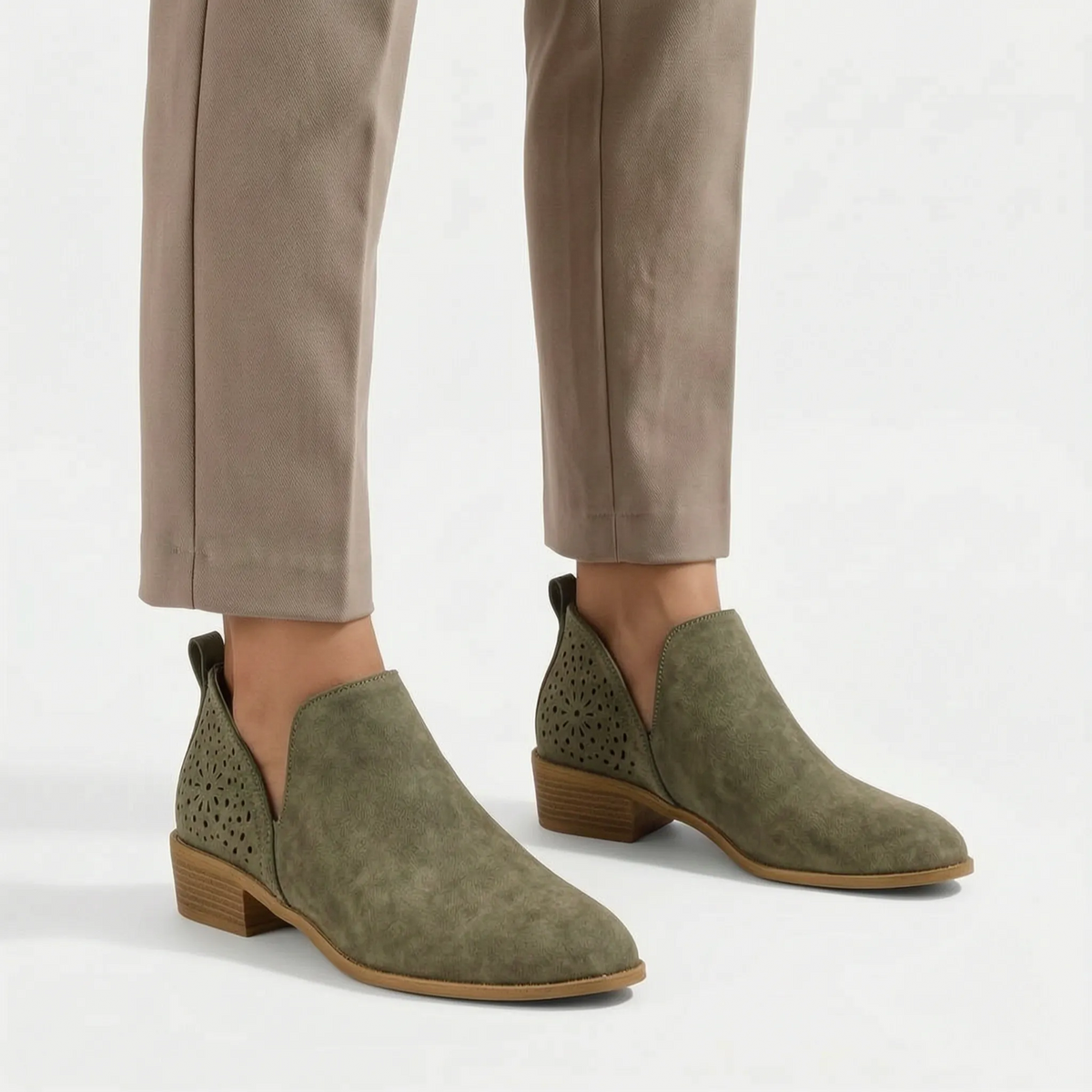 Zyneth  - Women's Heeled Ankle Boots Daily Casual Wear