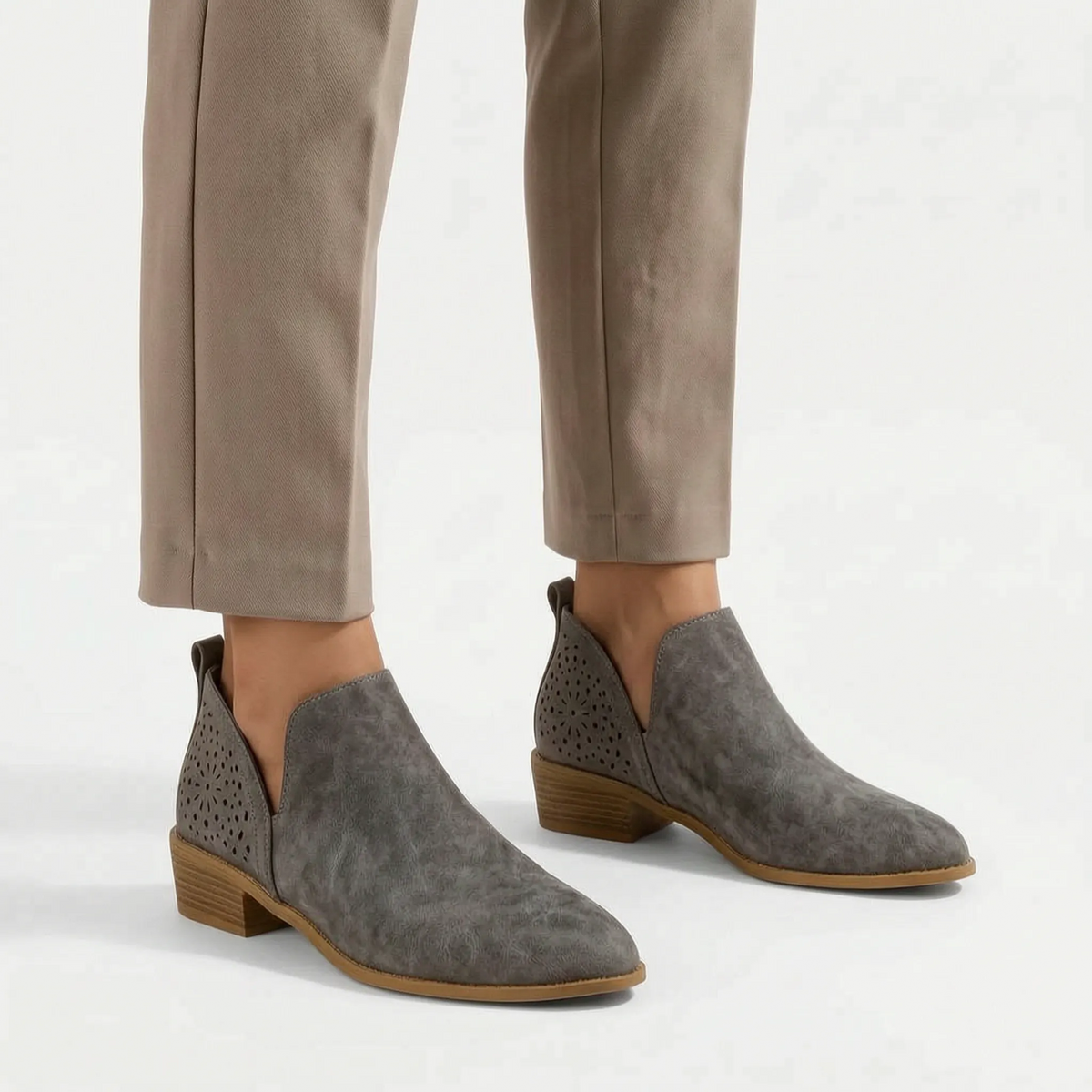 Zyneth  - Women's Heeled Ankle Boots Daily Casual Wear