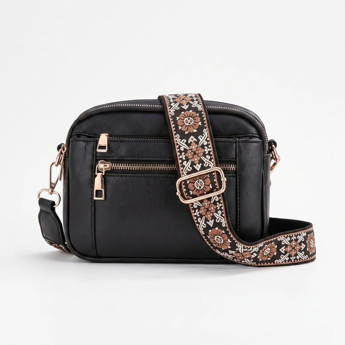 Zypra  - Compact Structured Crossbody Bag City Outings