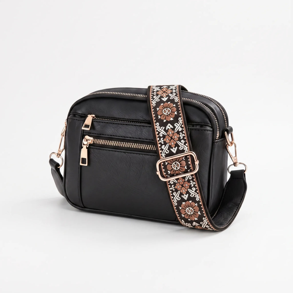Zypra  - Compact Structured Crossbody Bag City Outings